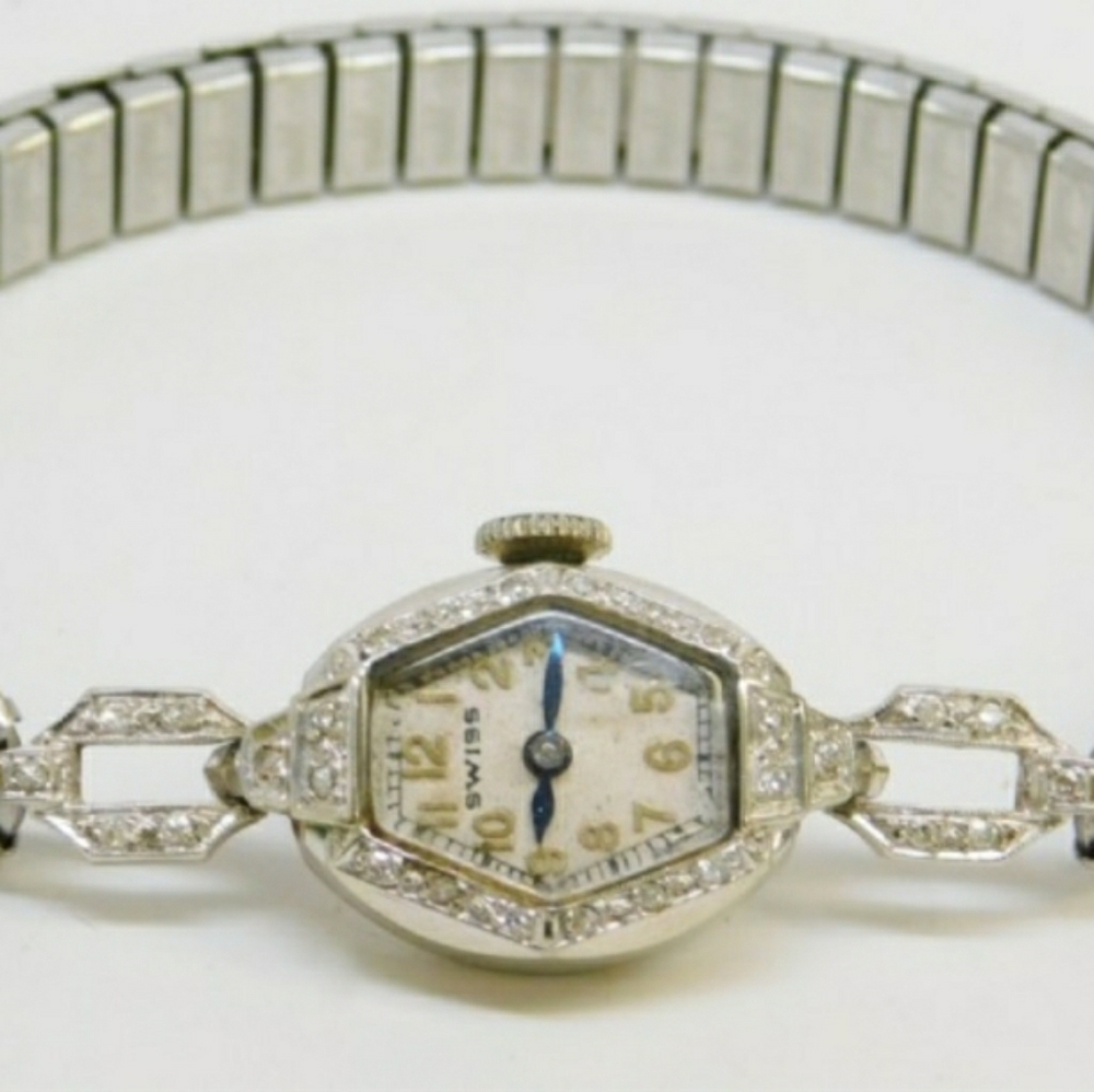 Rare 14k & Diamond BLANCPAIN LADIES COCKTAIL WATCH